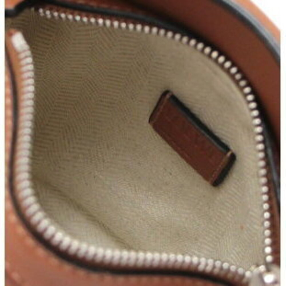 LOEWE Puzzle Bag Chain Shoulder Leather Brown - Picture 6 of 6